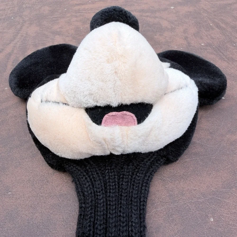 VTG Mickey Mouse Plush Golf Club Cover Disneyland Walt Disney World